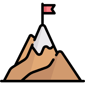 Mission icon showing a mountain peak